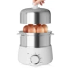 Egg Cooker - CACHOO 14-Egg Capacity Electric Hard Boiled Stainless Steel Egg Cooker with 30-Min Timer and Auto Shut-Off 1