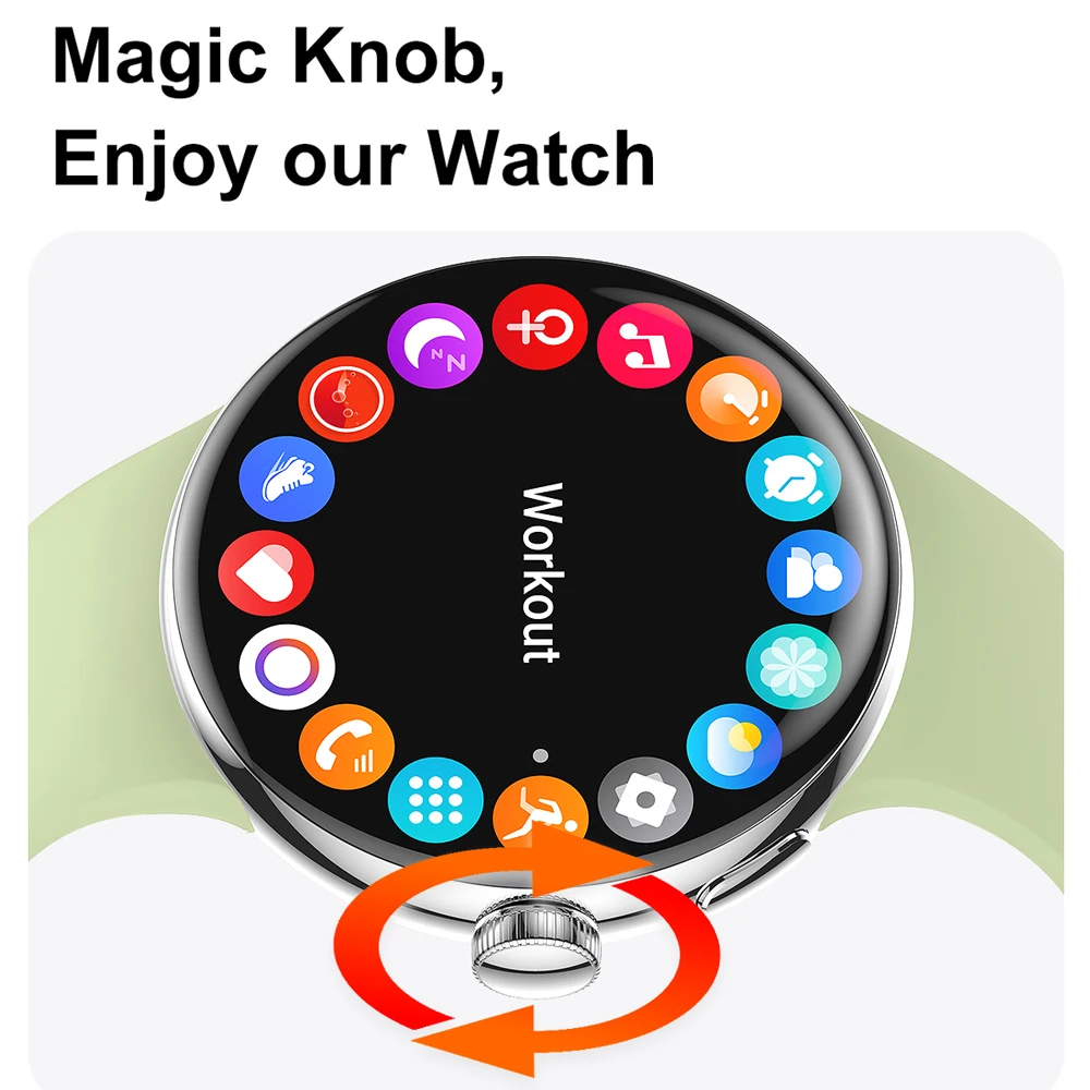 LA24 Ʈ ġ 1.3 ġ ȭ 360*360 IP68  AI  ýƮ  Smartwatch  ȭ PK Google Pixel ð