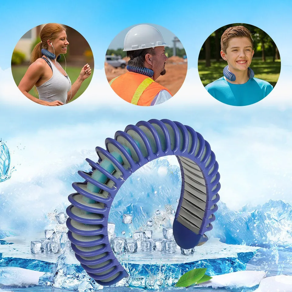Neck Cooler Air Body Cooling ice neck band Personal System Belt