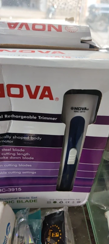 Máquininha De Cortar Cabelo e/ou Barbeador Portátil Aparador Barba 3915 bivolt Recarregável-ENVIO IMEDIATO PARA TODO BRASIL photo review