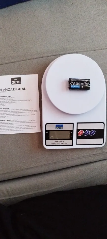 Balança Digital 10kg Alta Precisão para Dieta e Nutrição photo review