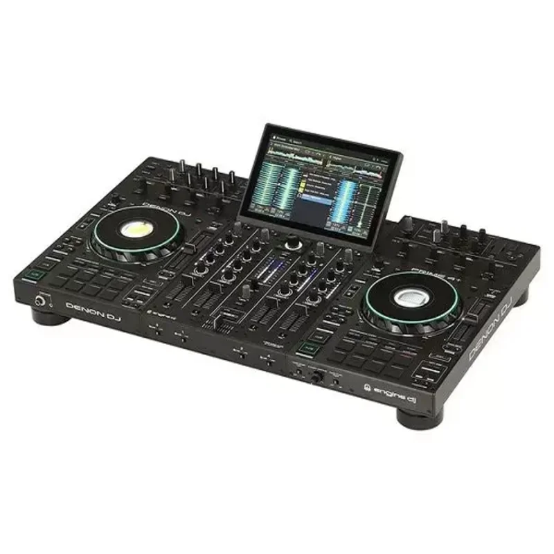 Denons 독립형 스마트 DJ 콘솔, DJ 프라임 4 | 4 덱