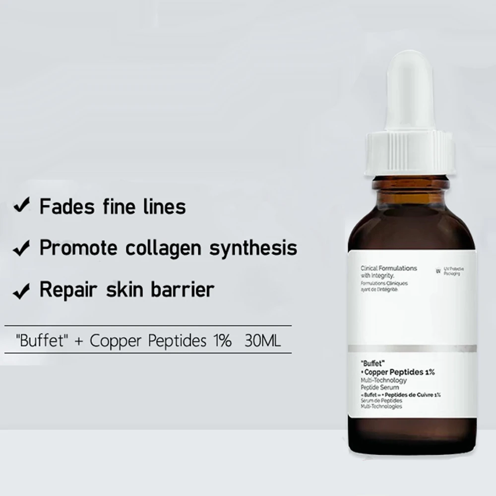 Original Buffet Copper Peptides 1 Facial Serum Anti aging Diminish