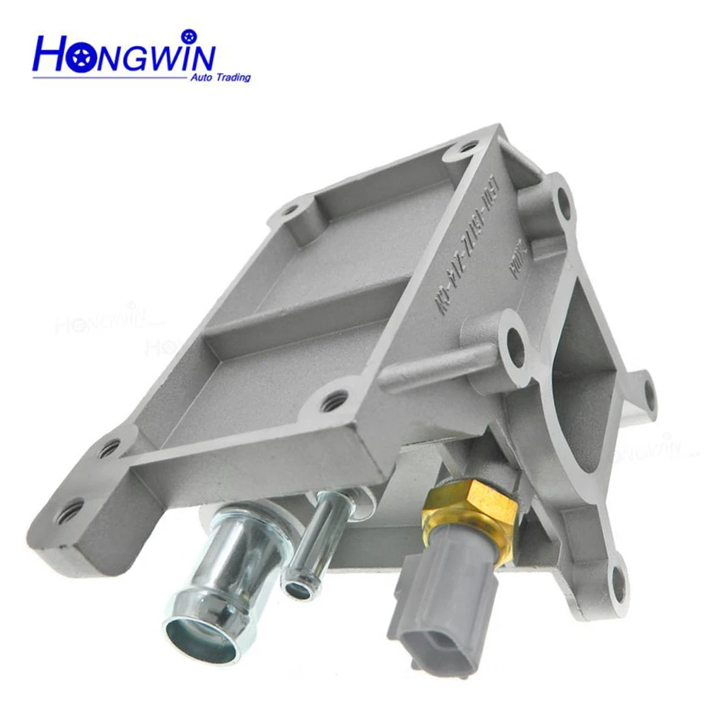 Water Outlet Engine Coolant Thermostat Housing With Sensor For Mazda 3 5 7 LF01-1517Z-Z14-CN,LF01-1517Z,1S7G8K556AJ, 1S7G8K556AJ Engine Coolant Thermostat Thermostat Housing Cover