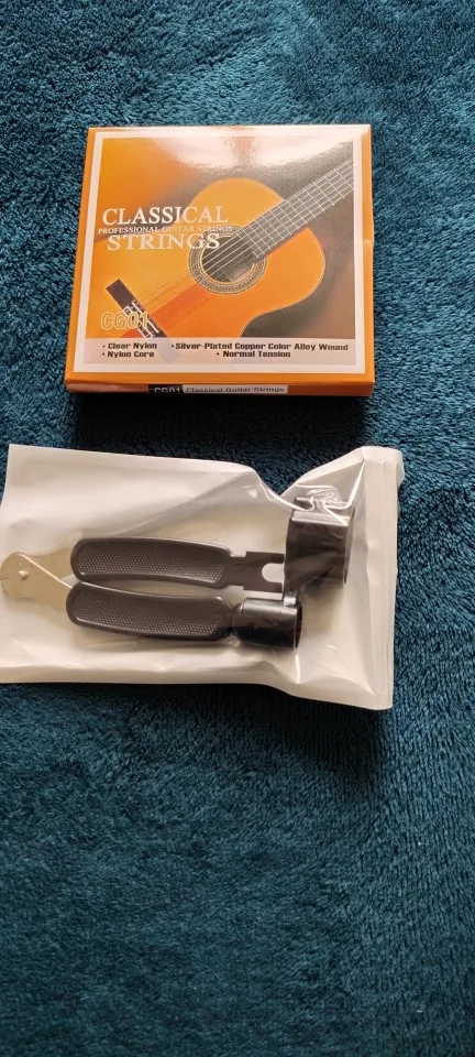 Cuerdas De Guitarra Clásica Danchet C312 - Cobre Plateado, Tensión Normal, Sonido Cálido Y Duradero