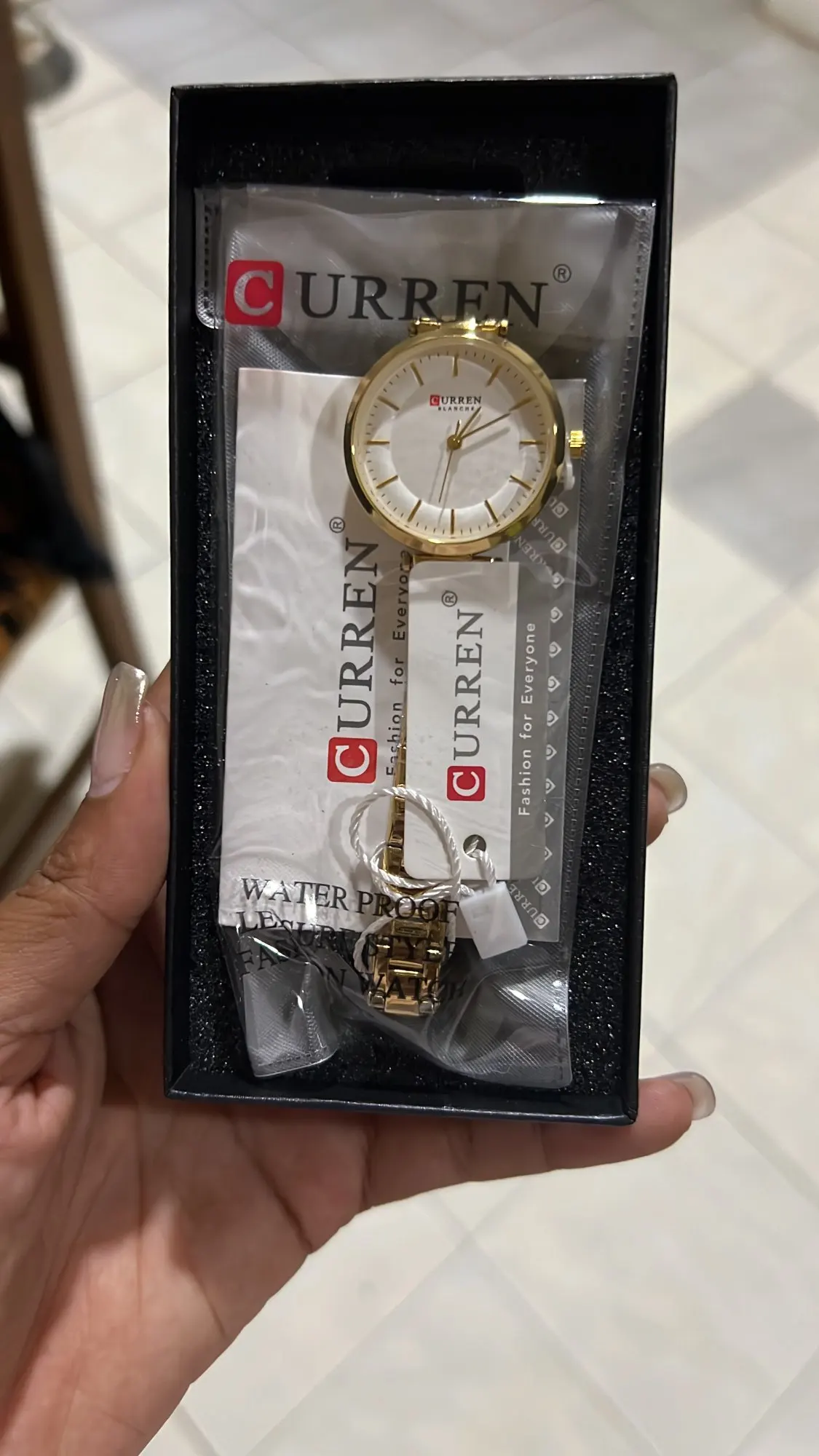 CURREN Fashion Gold Women Watches Stainless Steel Ultra thin Quartz Watch Woman Romantic Clock Women's Watches Montre Femme photo review