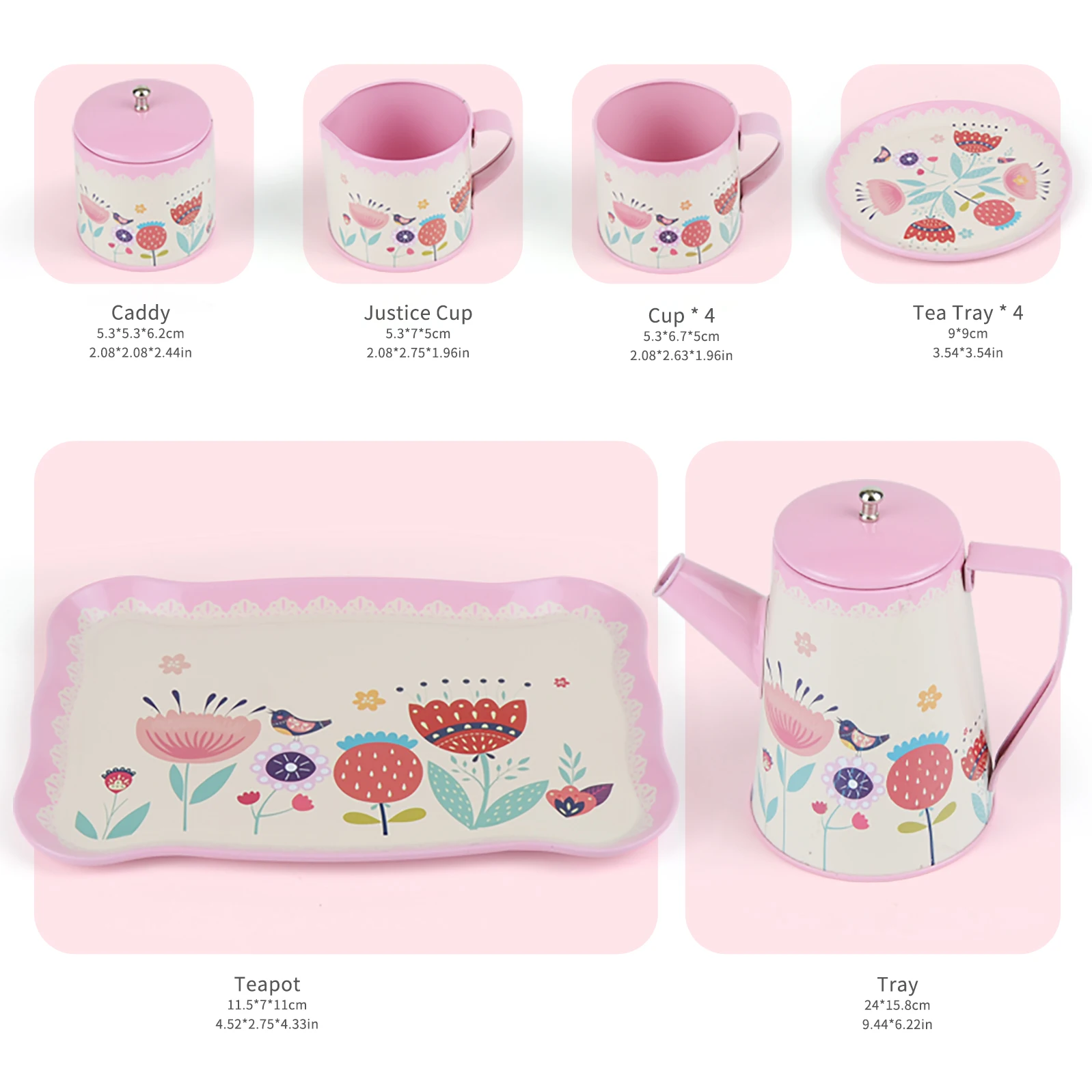12PCS Tableware Children's Play House Simulation Tableware Toy Set Parent-kids Interactive Play Toy Children's Birthday Gift