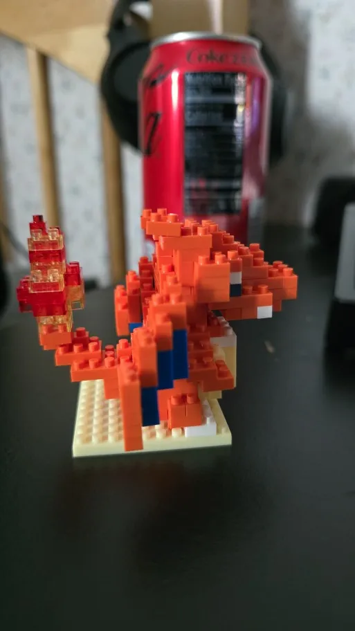 DIY Pokemon Blocks Small Cartoon Mini Building Block Pikachu Charizard Eevee Mewtwo Anime photo review