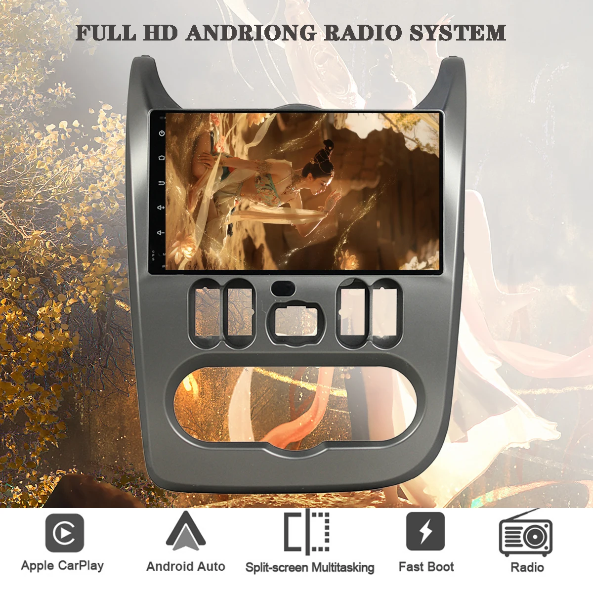 Android 13 Car Dvd Stereo Player Navigazione Gps Multimedia Per Renault Duster/Logan/Sandero Head Unit Auto Radio Video System