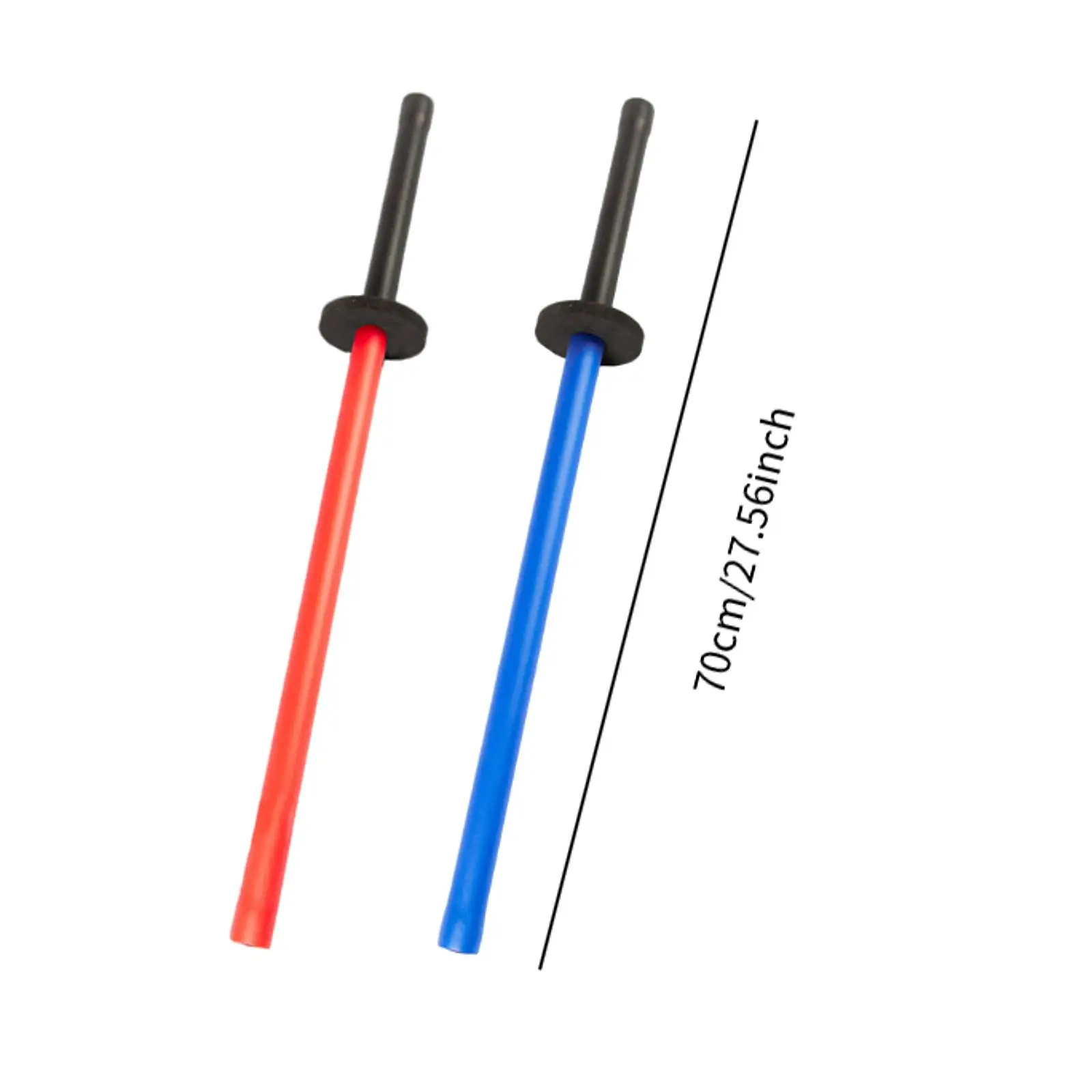 2 Pcs Foam Sword Set Martial Arts Training Non-slip Lightweight Padded Sparring Fencing Equipment For Adults_voghion.com