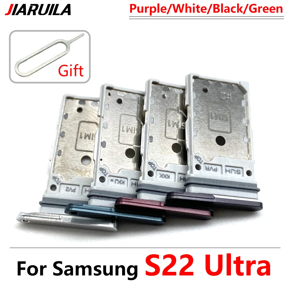 Vassoio Per Slot Per Schede Sim Per Samsung S20 Ultra S22 Plus Custodia Per Telefono Ultra Dual Nuovo Adattatore Per Scheda Sim Supporto Per Lettore M