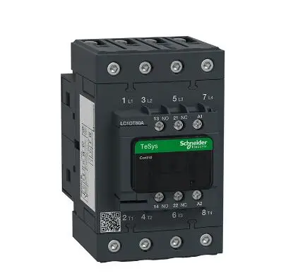 LC1DT80AG7 LC1-DT80AG7 접촉기, 4P(4 NO), AC-1, 0440V,..