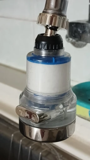 Baokemo 360 Rotating Water Purifier Filter Tap Universal For Kitchen Bathroom Shower Household Filter PP Cotton High Density photo review