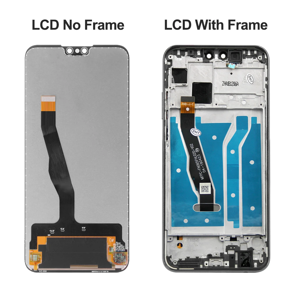LCD de 6,5 polegadas com substituição de moldura para HUAWEI Y9