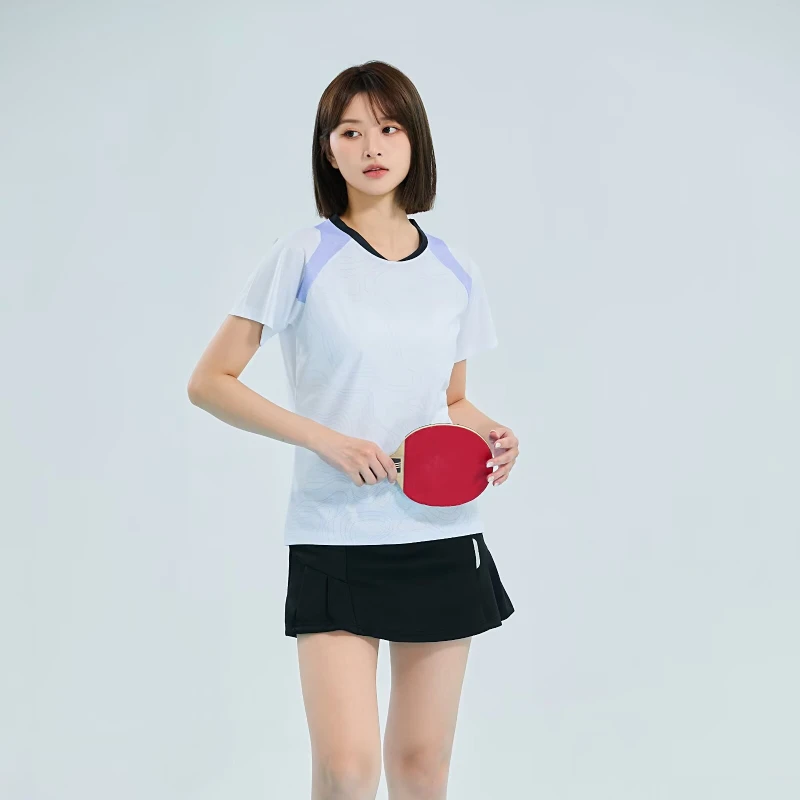 Women's Badminton Jersey New Tennis Shirt Competition Training Running Casual Ping Pong Golf Yoga Clothing For Women