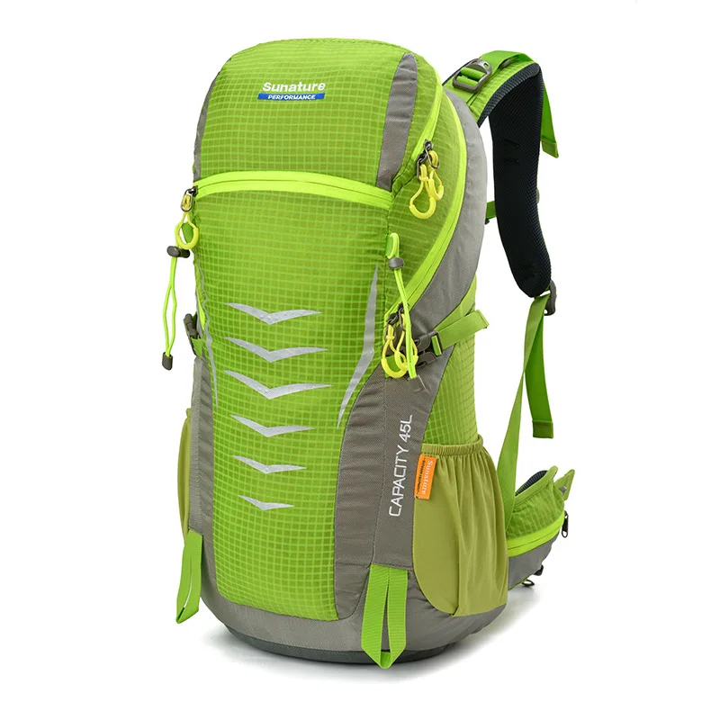 45LHikingCampingBackpackForClimbingTravelLargeCapacityBearing