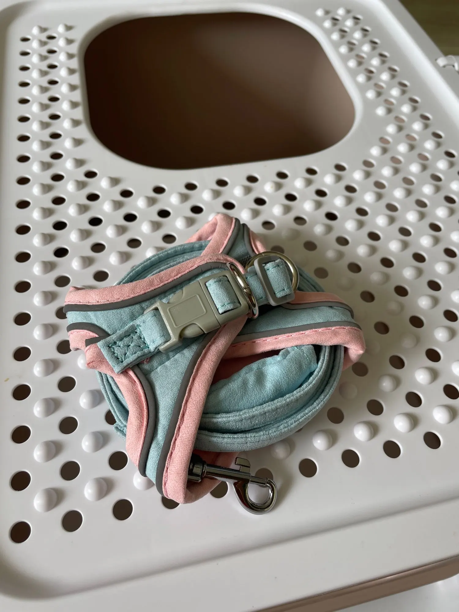 NunaPets Luminous Cat Vest Harness and Leash Set Ceelic