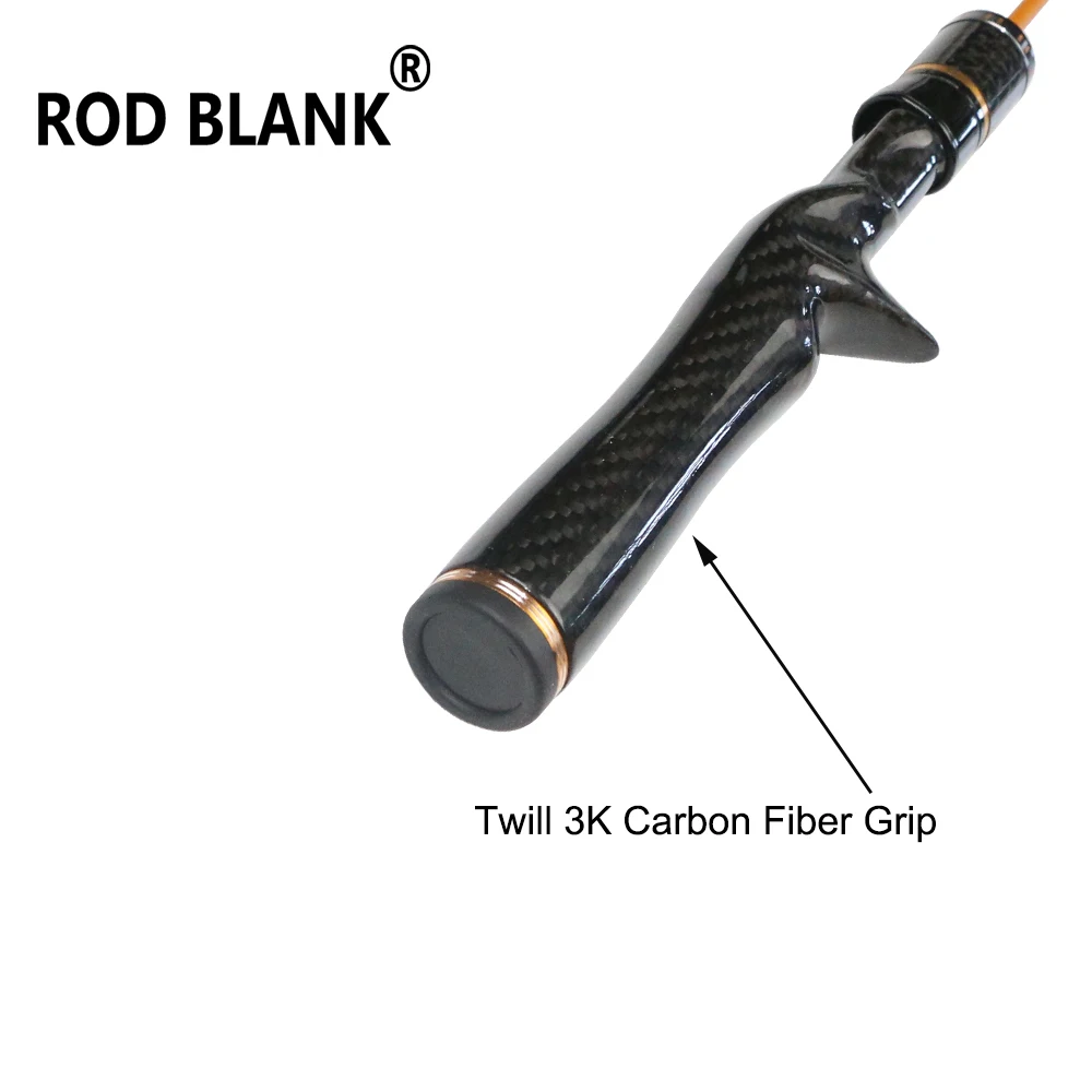 Rod Blank 1 Set Spinning Casting Trout Rod Handle Kits Carbon