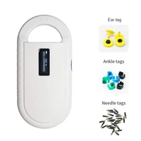 Pet Microchip Scanner Handheld Animal Chip Reader Portable RFID Reader Supports for ISO 11784/11785 FDX-B and ID64 EMID 3