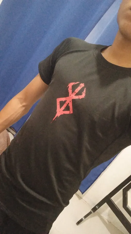 Anime Berserk Muscle Fit Gym T-Shirt