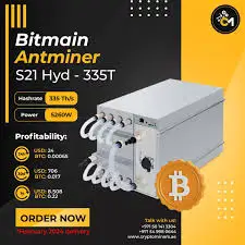 

1s Bitmain Antminer S21 HYDRO (35th/s)