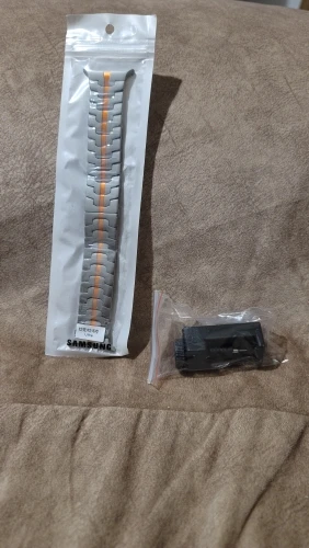 Pulseira de titânio para samsung galaxy watch ultra 2025 e samsung 7 ultra galaxy ultra 47mm photo review