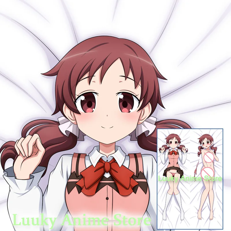 

Dakimakura Anime Natsu Megumi Is the Order a Rabbit Double Sided Print Life-size Body Pillow Cover