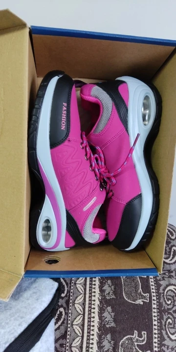 Tênis Shoes Para Mulher Plataforma Casual Fashion photo review
