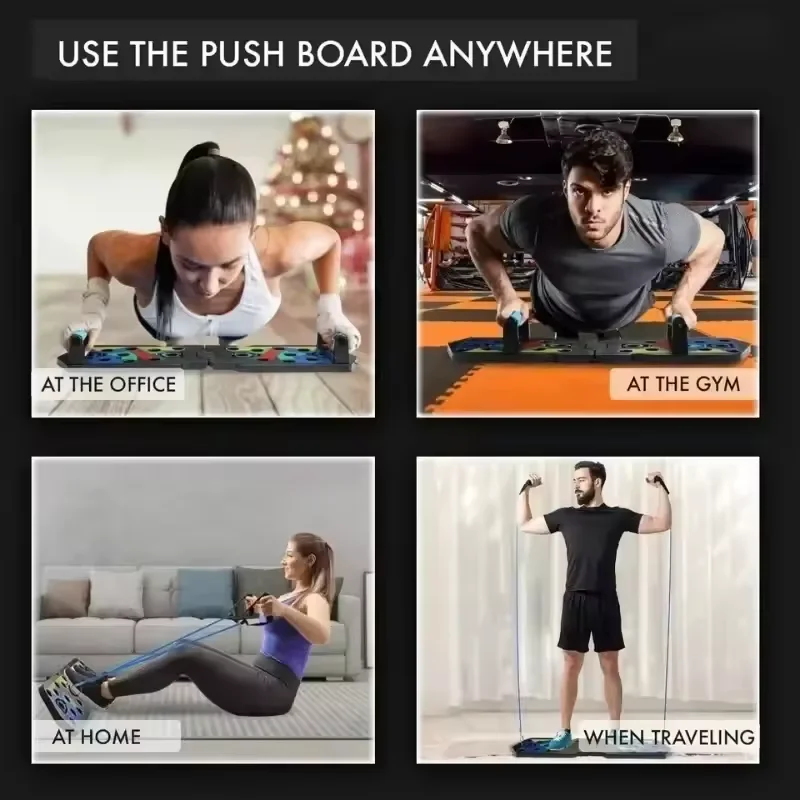 Foldable Push-Up Board Set 6