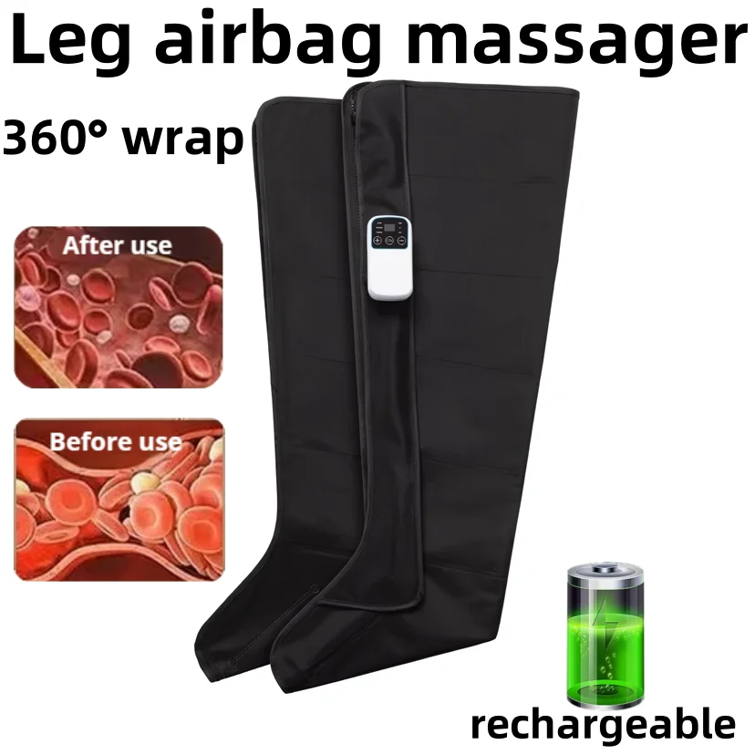 Automatic Air Pressure Leg Massager for Relaxation and Pain Relief