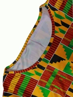 Plus Size European and American Multicolored Plaid Geometric Print Outfit, Fashionable Wide-Leg Pants Set, Comfortable to Wear, - Image 6