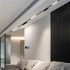 New Magnetic Track Light Dimmable Remote Control 48VLed Ceiling Lamp Track Rail Lighting No Main Light Design Spotlight 1