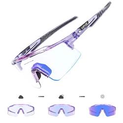Photochromic UV400 Sports Cycling Eyewear - Unisex Outdoor Sunglasses (Photochromic - 1LENS)