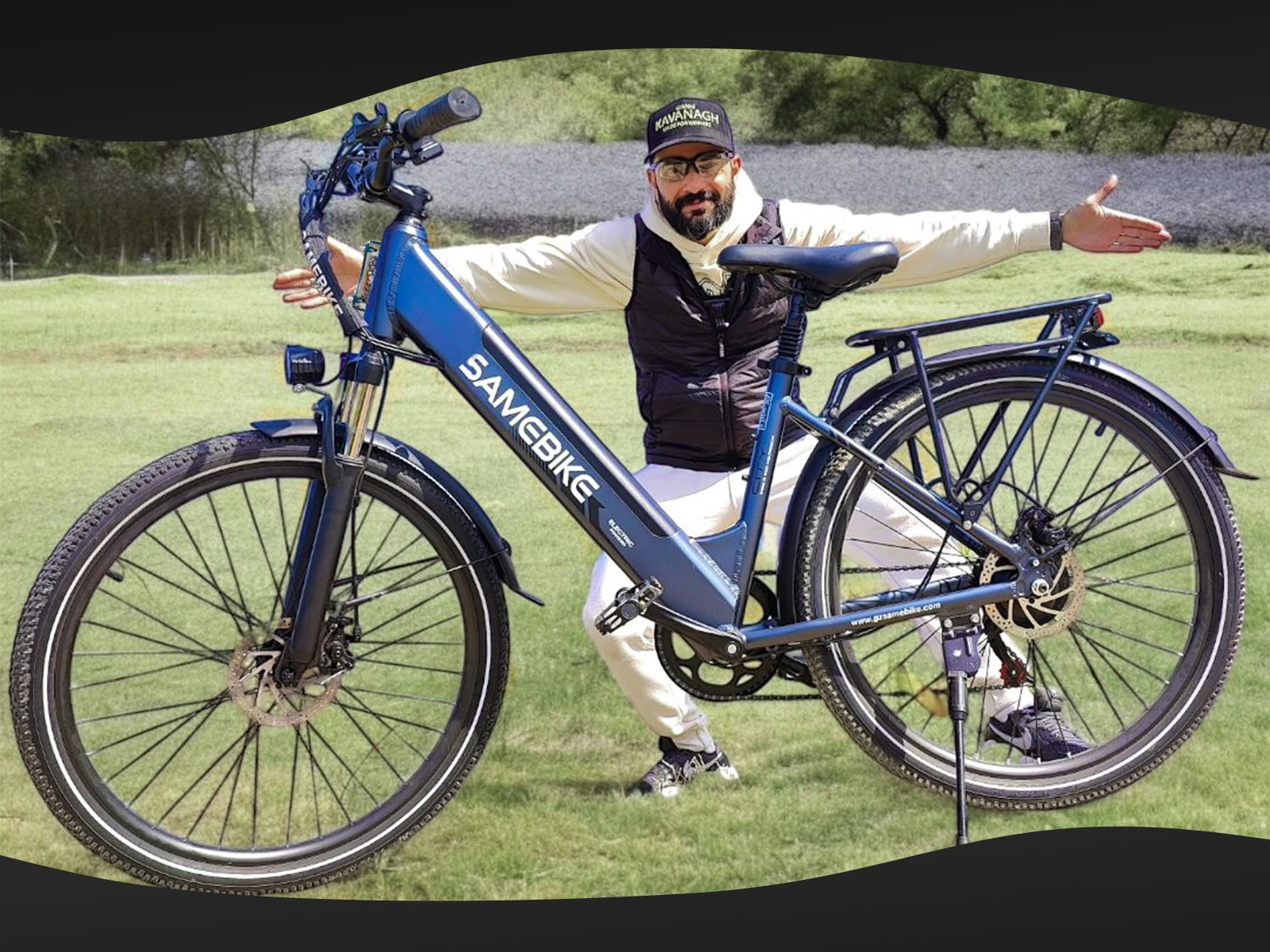 Samebike 26 Zoll Elektrofahrrad RS-A01 PRO-T 36V14Ah Motor Lithium-Akku E-Bike 7-Gang-Schaltung Elektrofahrrad – Detail 2