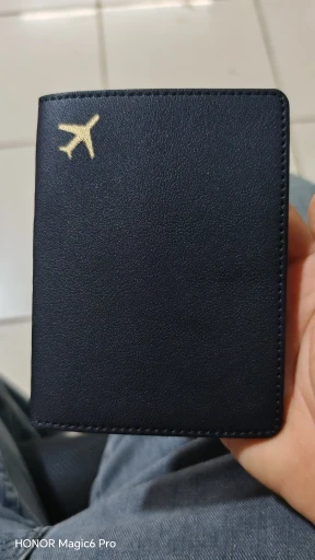PU Leather Travel Passport Protective Case Thickened Passport Holder Case photo review