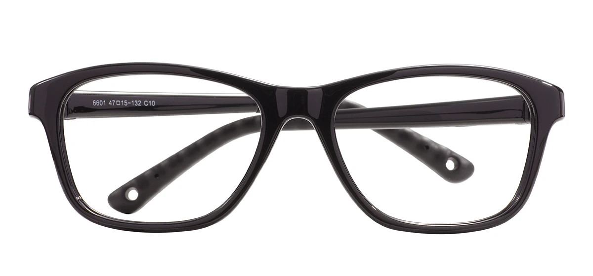 Silicone Flexible Square Blue Light Blocking Glasses For Kids