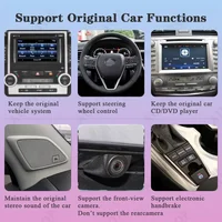 Wireless CarPlay Android Auto Decoder For TOYOTA Touch2 Entune2.0 Highlander Sienna Prius Yaris Camry CHR RAV4 Corolla BT Module 5