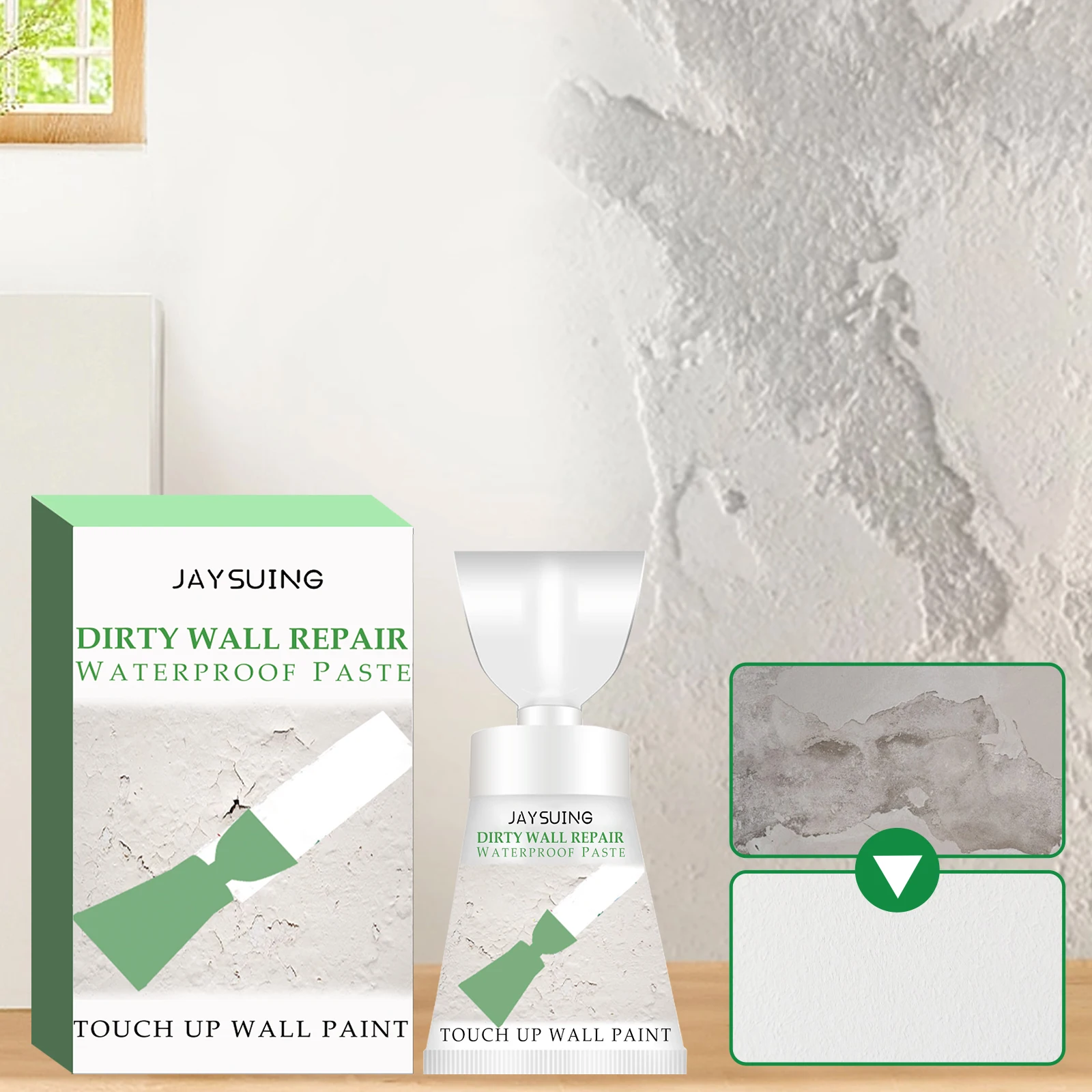 Waterproof Wall Repair Paste for Crack and Graffiti