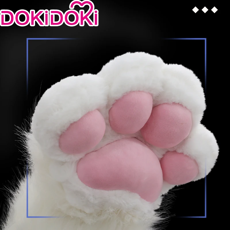 Lusofie Cat Paw Gloves 3D kattenpootmouwen, schattige katten, elastisch, lange vingerloze paw-handschoenen voor meisjes, Halloween, kerstfeest, cosplay, zwart, 35 x 7 cm Lusofie Cat Paw Gloves 3D kattenpootmouwen, schattige katten, elastisch, lange vingerloze paw-handschoenen voor meisjes, Halloween, kerstfeest, cosplay, zwart, 35 x 7 cm