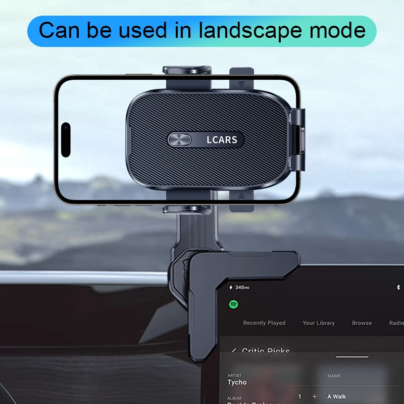 Universal Car Phone Holder for Tesla Model 3 Model Y New Energy Vehicles with Floating Center Console Screen Mount