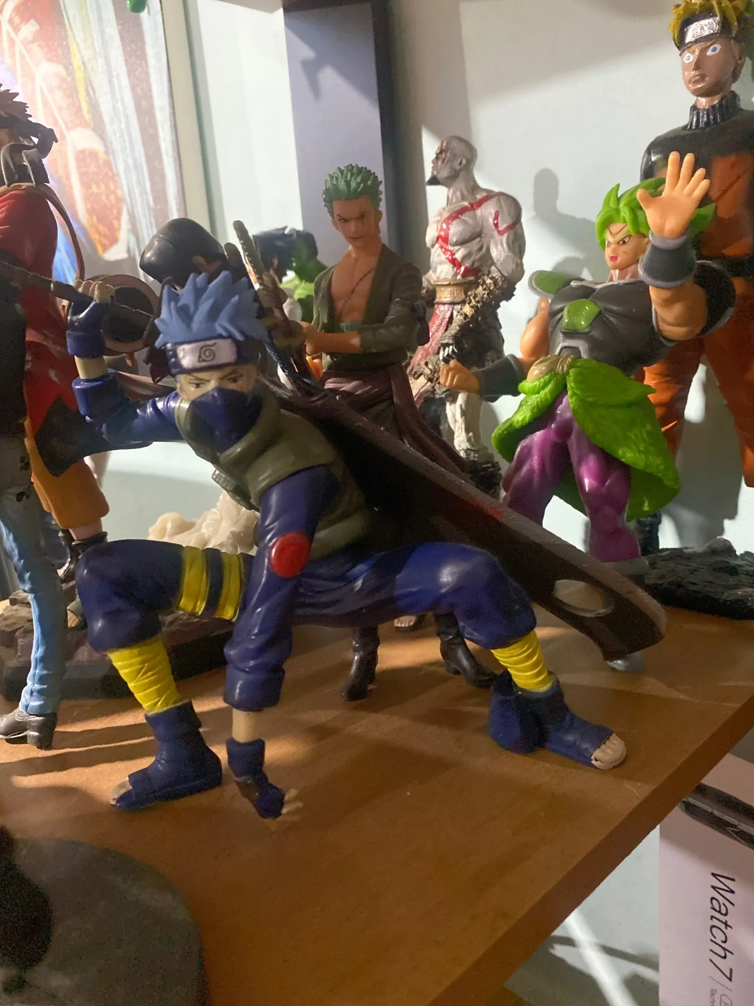 Anime Naruto Hatake Kakashi Figures NARUTO Accessories Action Figure Model Doll Cartoon Kids Children Toys Cool Birthday Gifts photo review