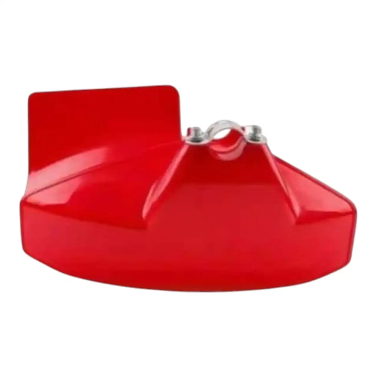 RAOSA Cubierta Protectora, Guarda de Plástico Ligero color roja Compatible con Desbrozadoras de eje 24, 26 y 28mm