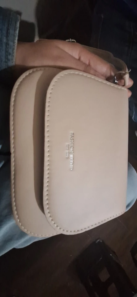 Trendy Saddle Shoulder Bag Women PU Leather Crossbody Bag Simple Solid Color Flap Messenger Bag Fashion Handbags Pouch photo review