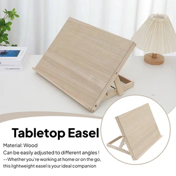Chevalet de Table Portable – Planche à Dessin pour Débutants, Peintres et Artistes