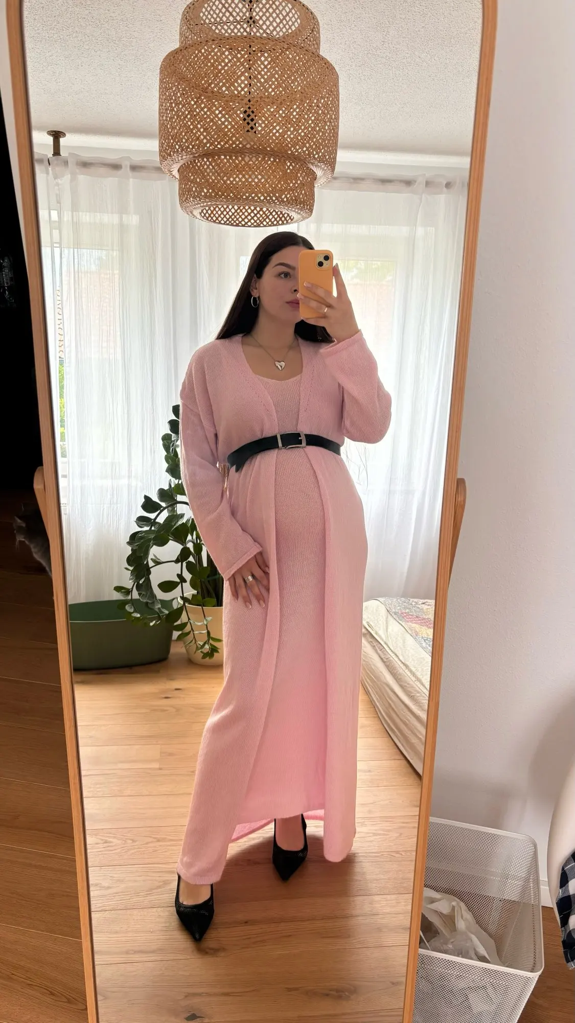 Elegant 3-Piece Women's Dress & Cardigan Set for Any Occasion photo review