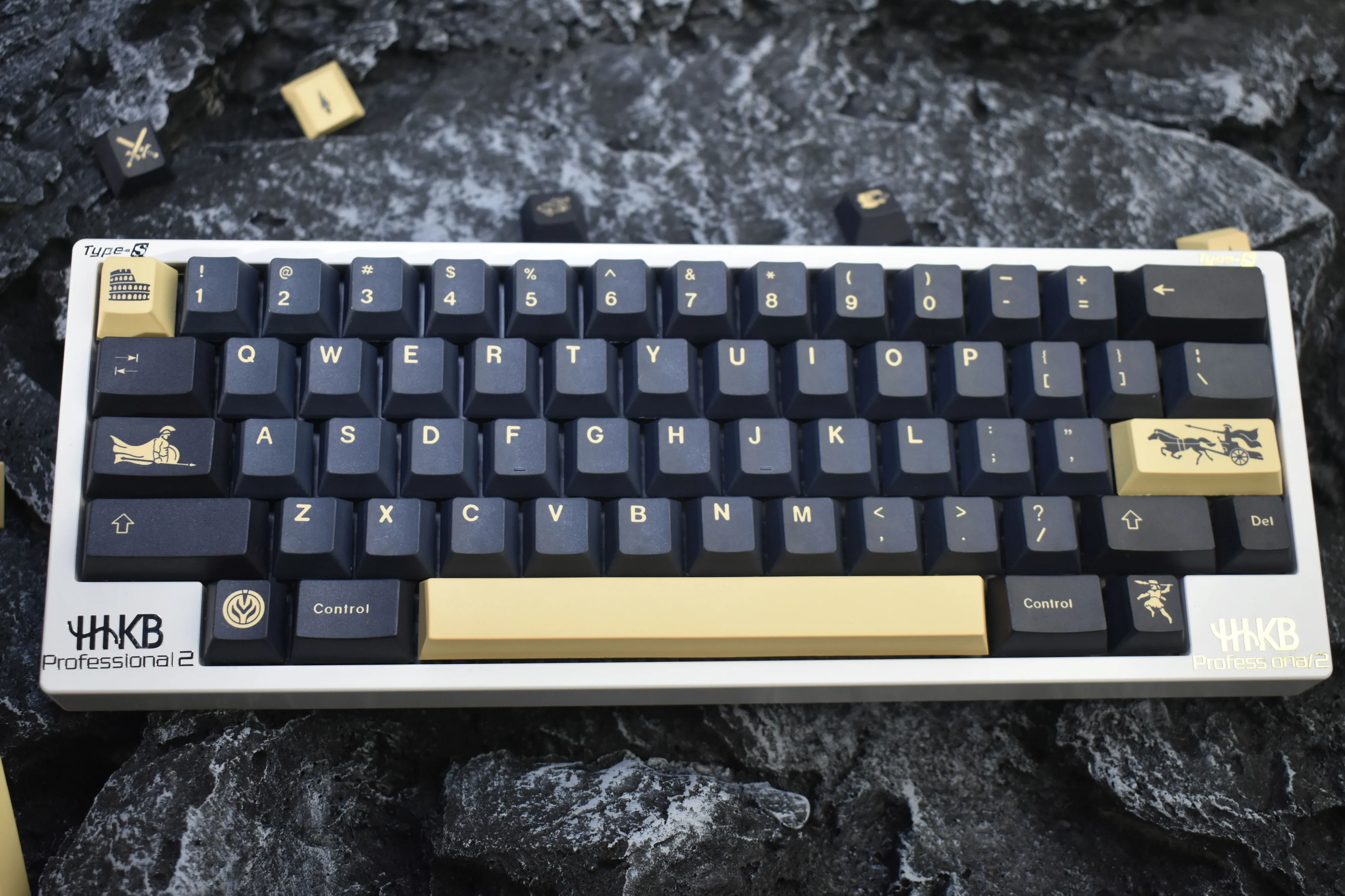 Gmkローマのキーキャップ、pbtキーキャップ、チェリー