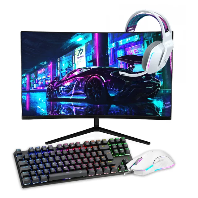 PC complet Gamer I7, 16 go de RAM, GTX 1050TI, 4 go de SSD, 120 go + HD 1  to + moniteur 21.5 + Kit Gamer, Pyxis - AliExpress