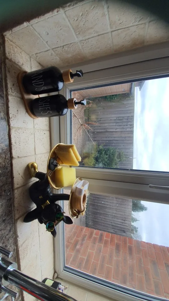 Pawsitively Cool: Bulldog Figurine Statue - Quirky Home Interior Decoration Accessory photo review