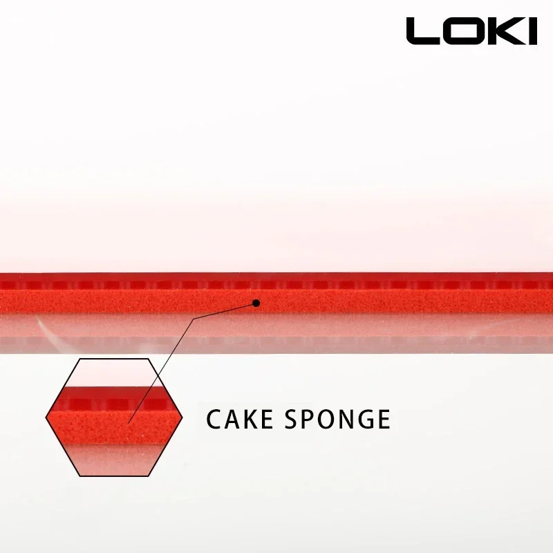 Table Tennis Rubber Original LOKI RXTON 1 Table Tennis Rubber RXTON-1 Allround Spin Control Ping Pong Sponge