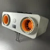 5 Speed 12000mAh Waist Fan, Multi-mode Flashlight Light Include SOS, 5V/2A Output & Input Charging for Phones Tablets Power Bank 4
